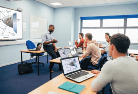 People in a classroom